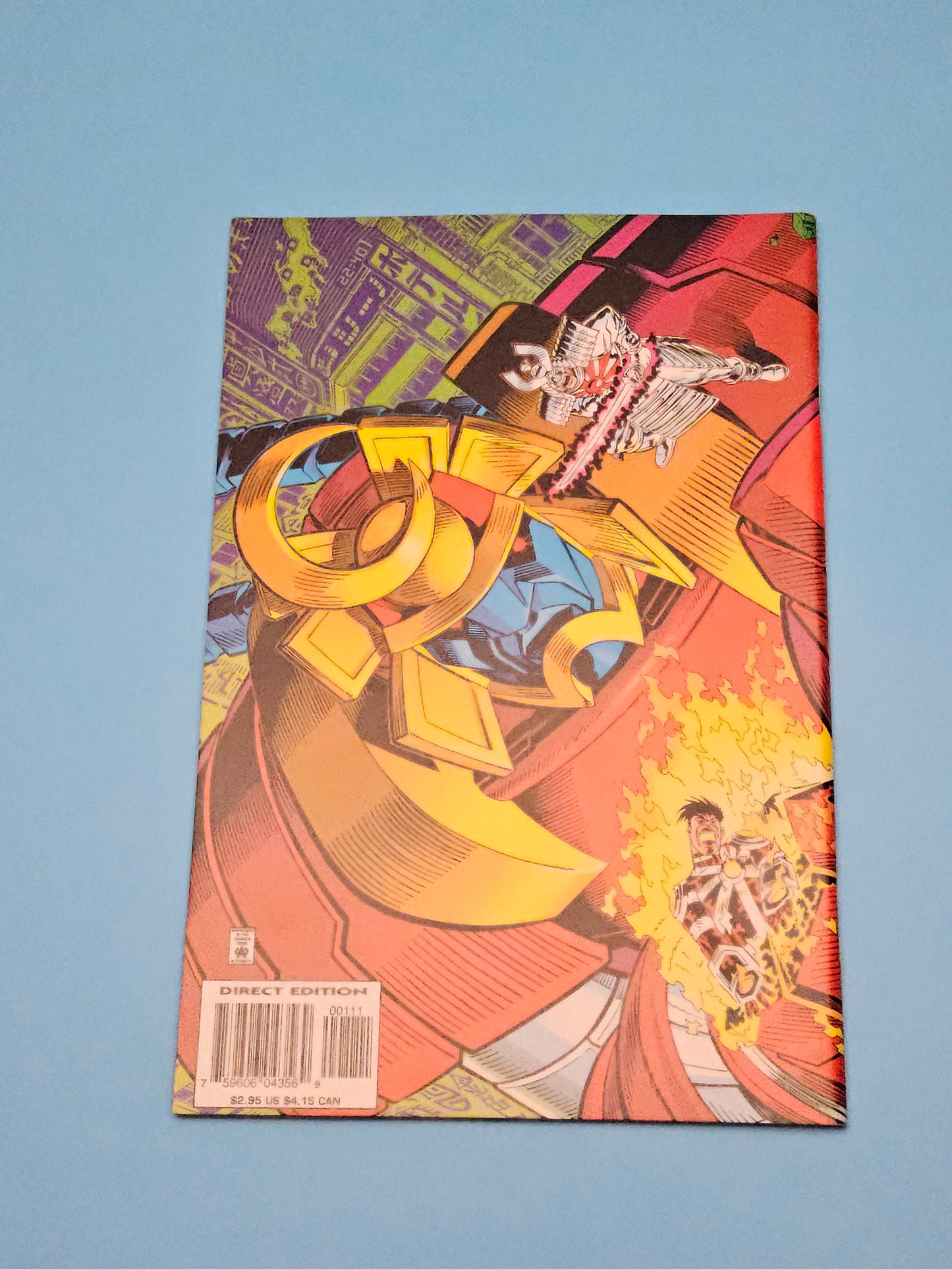 Vintage wolverine red ronin rage comic