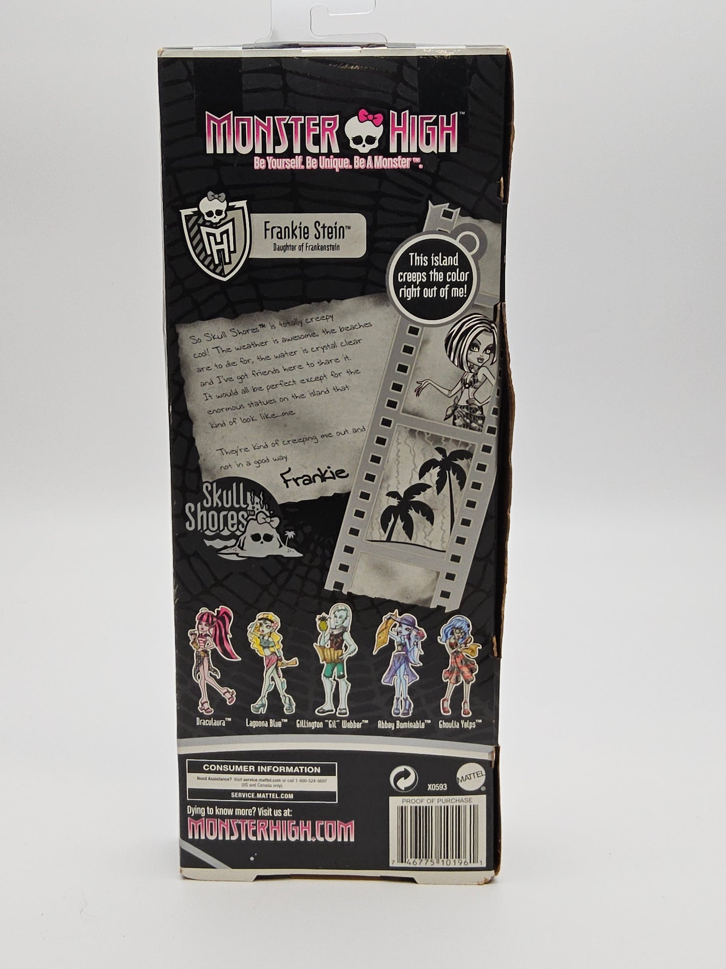 Monster high Frankie Stein doll sealed in original packaging