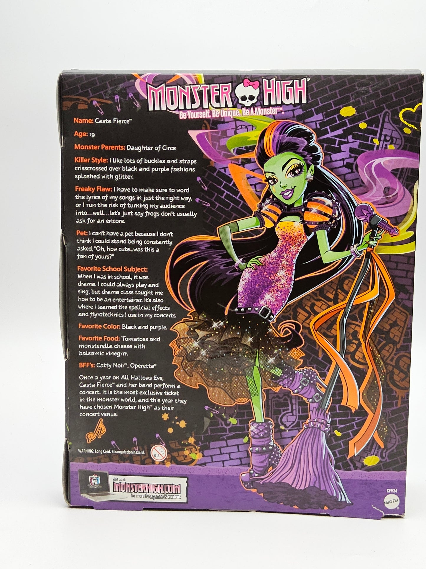 Monster high casta fierce doll