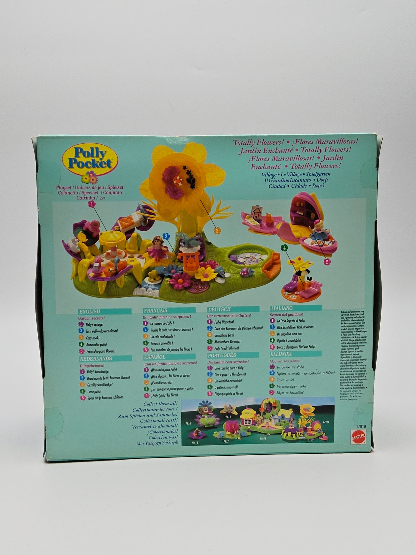 Polly pocket totally flowers sealed in original packaging