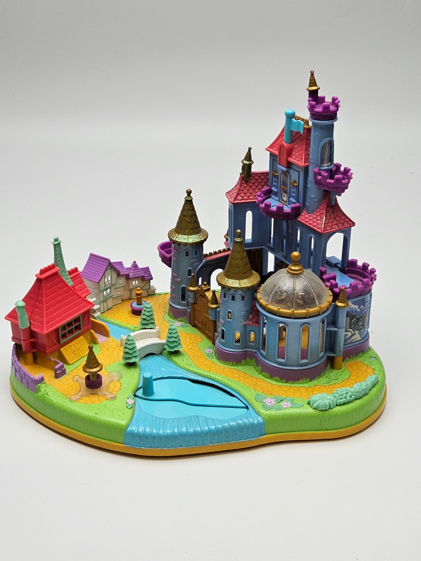 Polly pocket beauty and the beast castle 100% complete