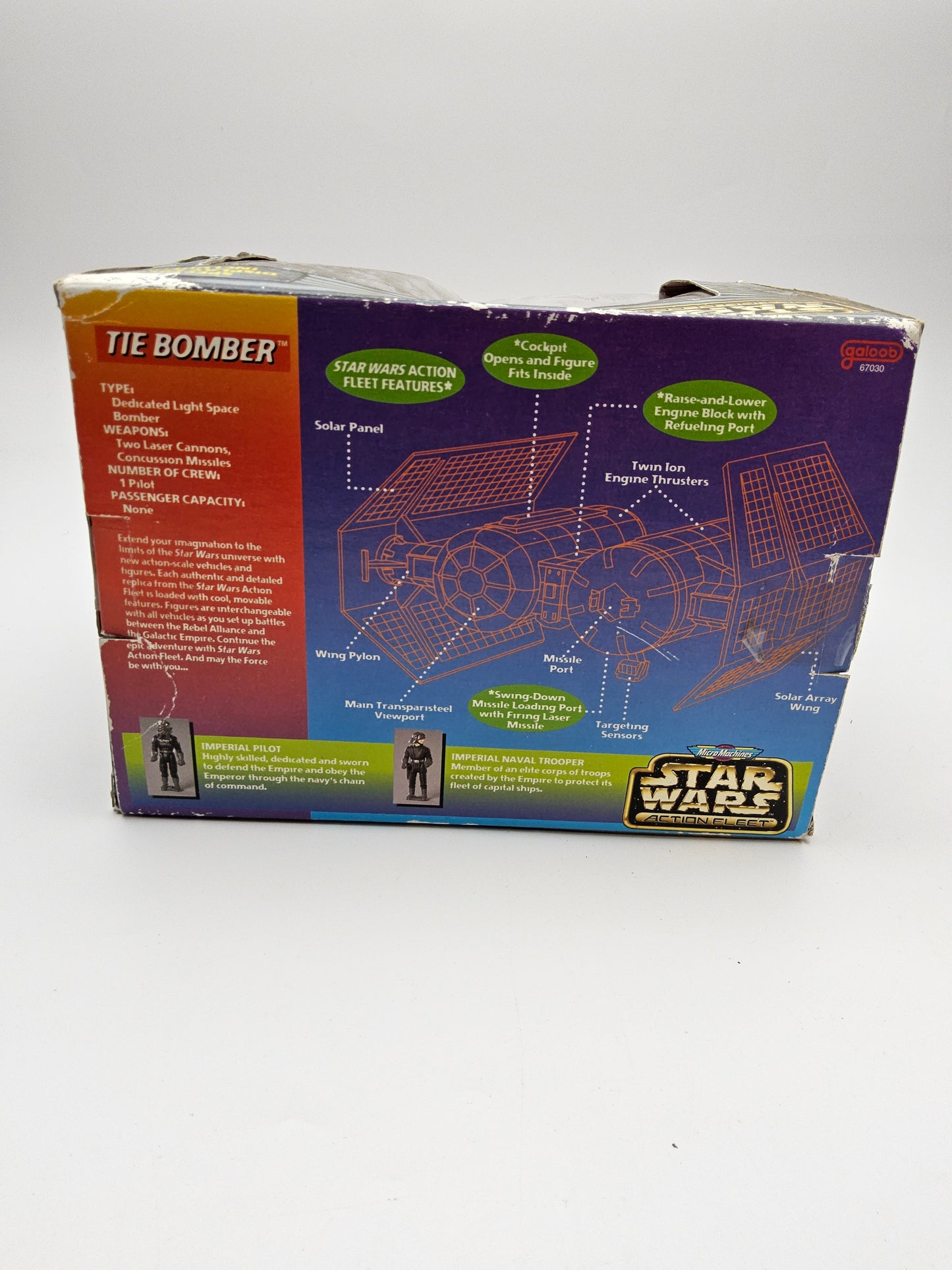 Micro machines star wars action fleet the bomber