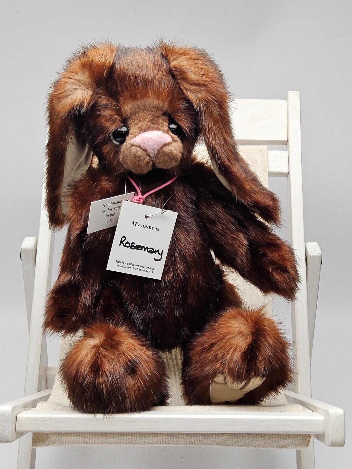 Kaycee bear plush rabbit Rosemary