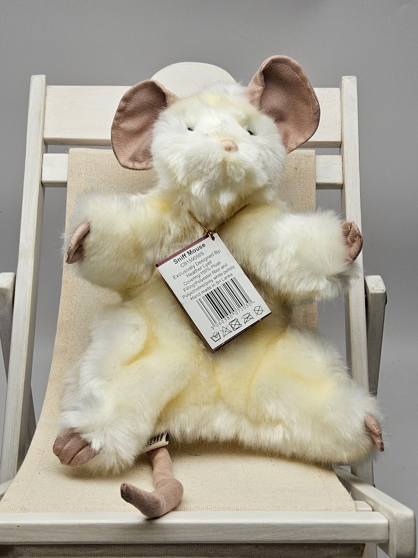 Charlie bear sniff mouse hand puppet