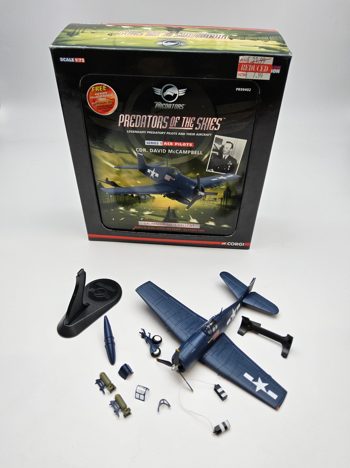 Predator of the sky model plane with original box