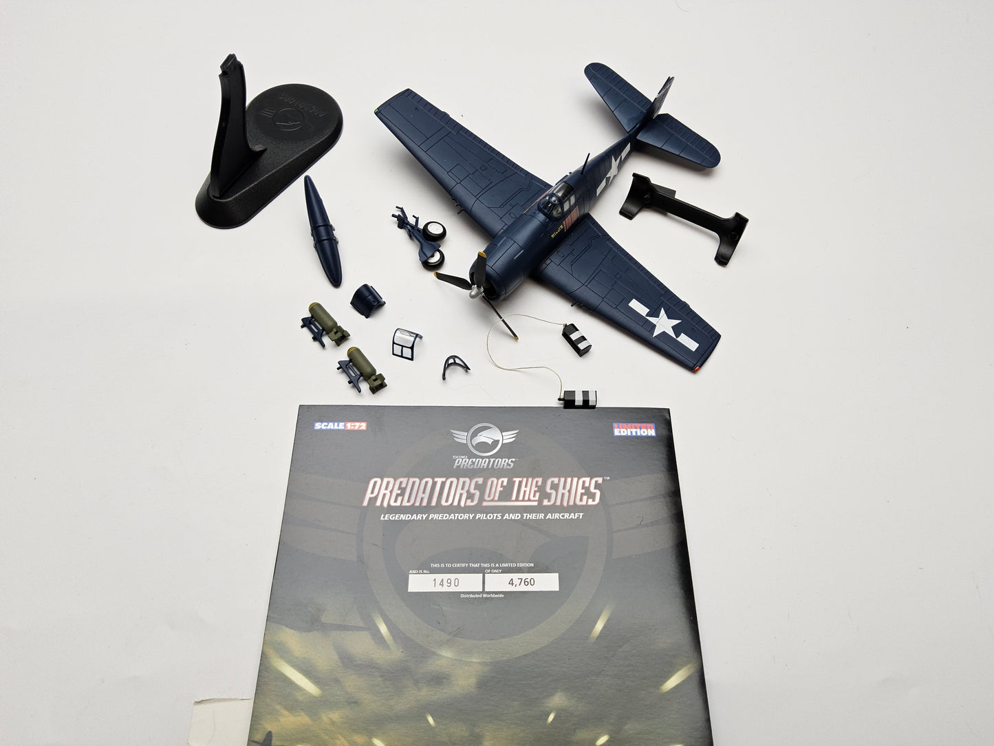 Predator of the sky model plane with original box
