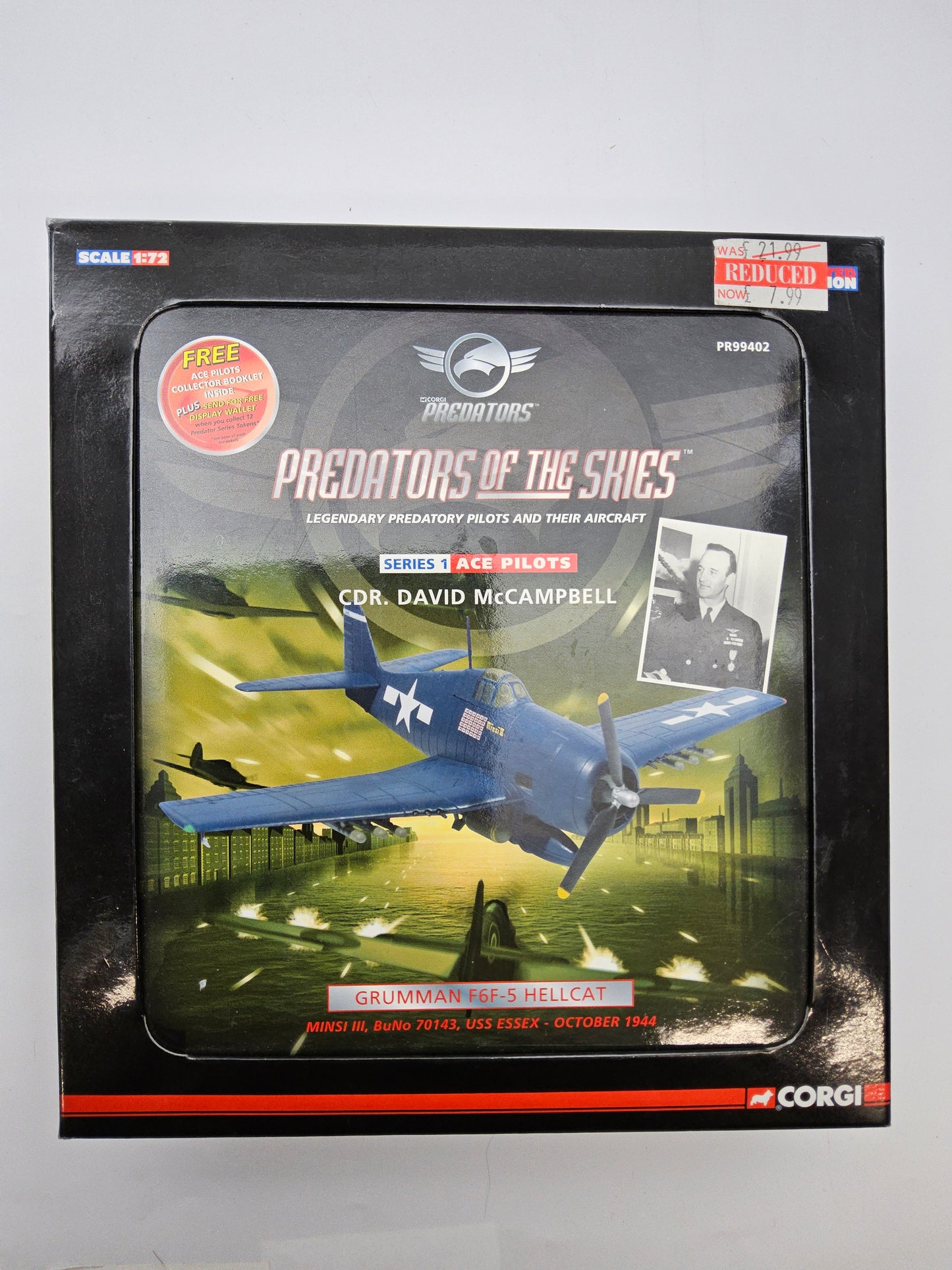 Predator of the sky model plane with original box