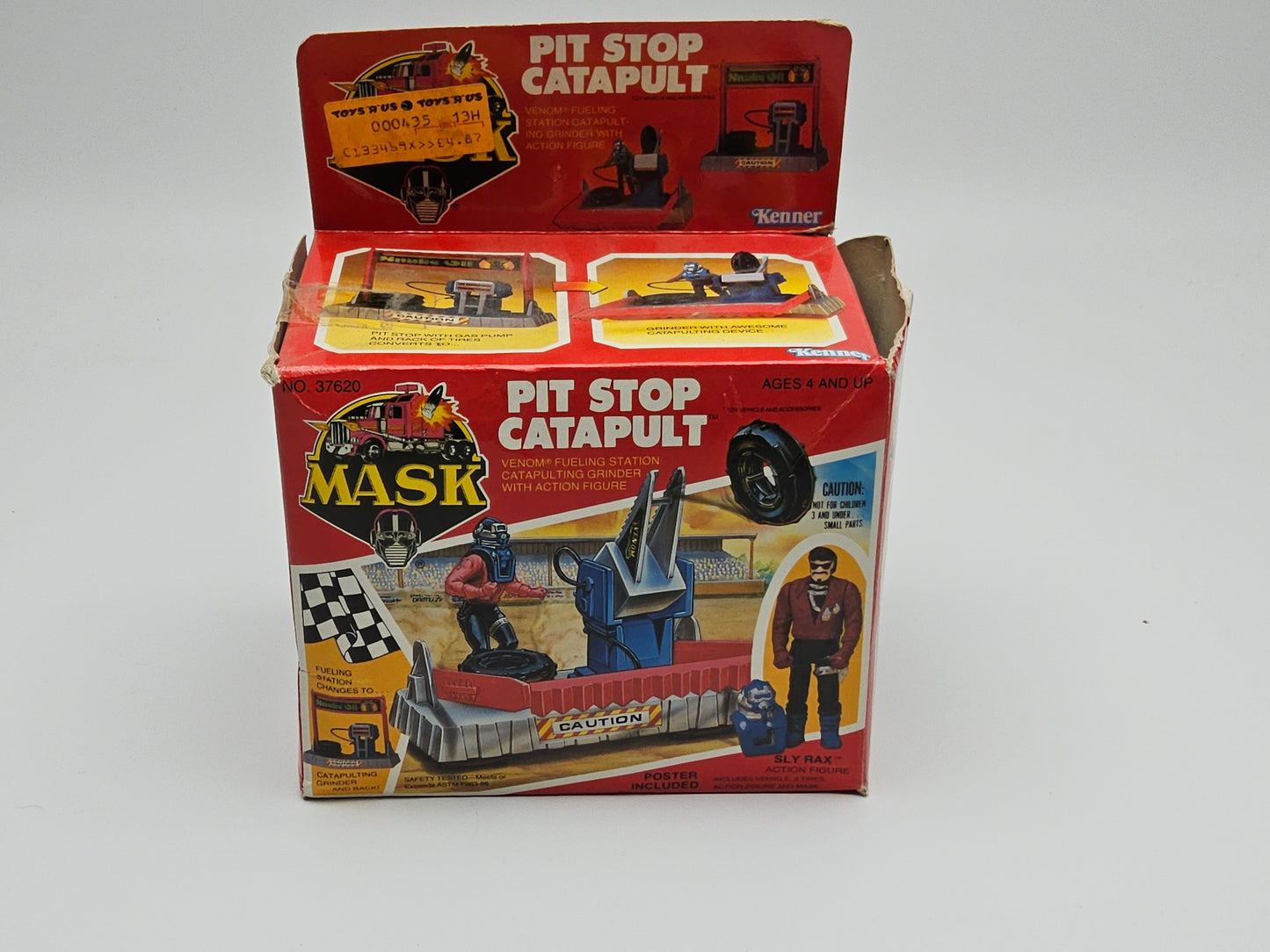 Kenner mask pitstop catapult 100% complete with box