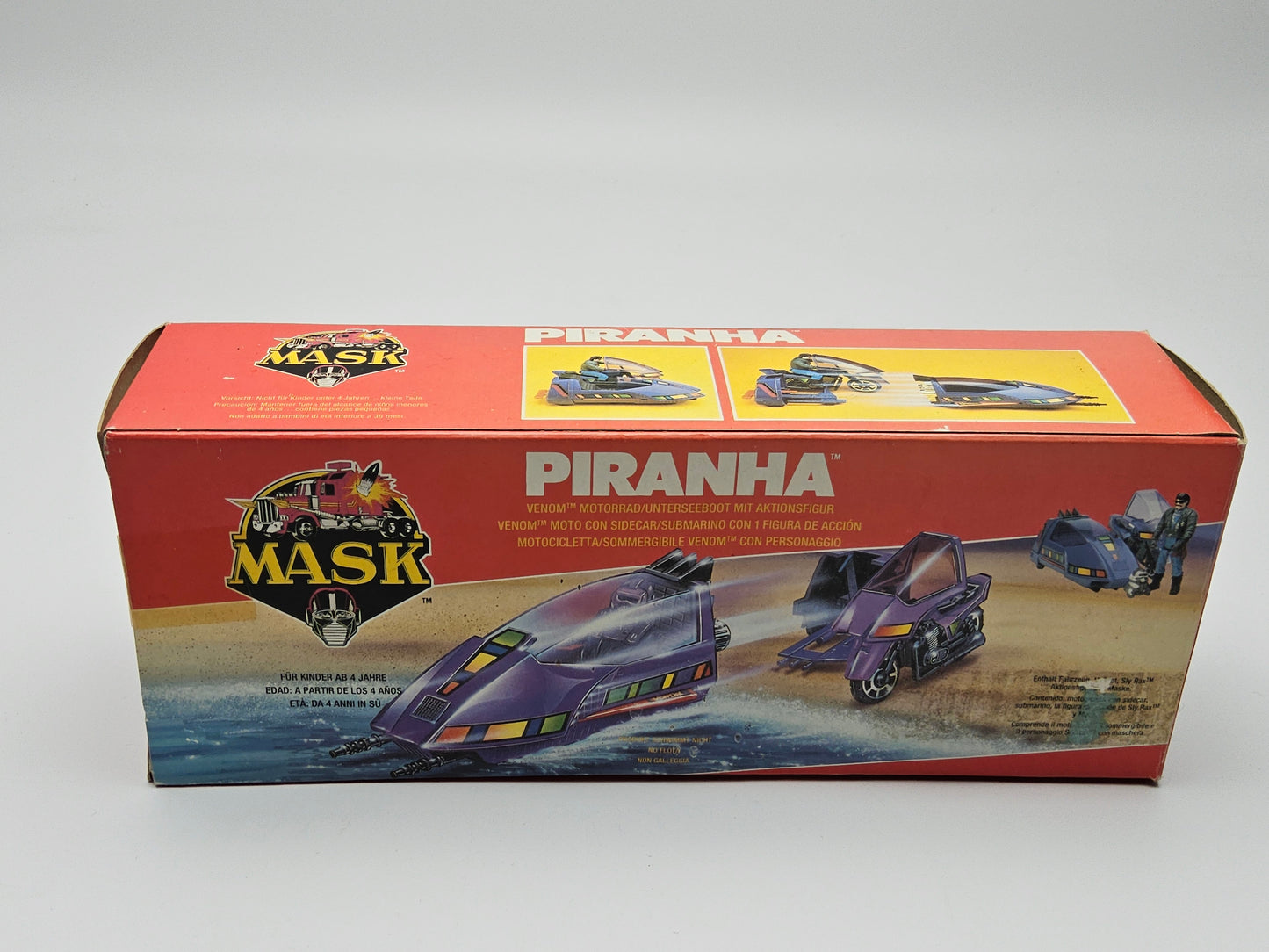 Mask Piranha 100% complete with original box