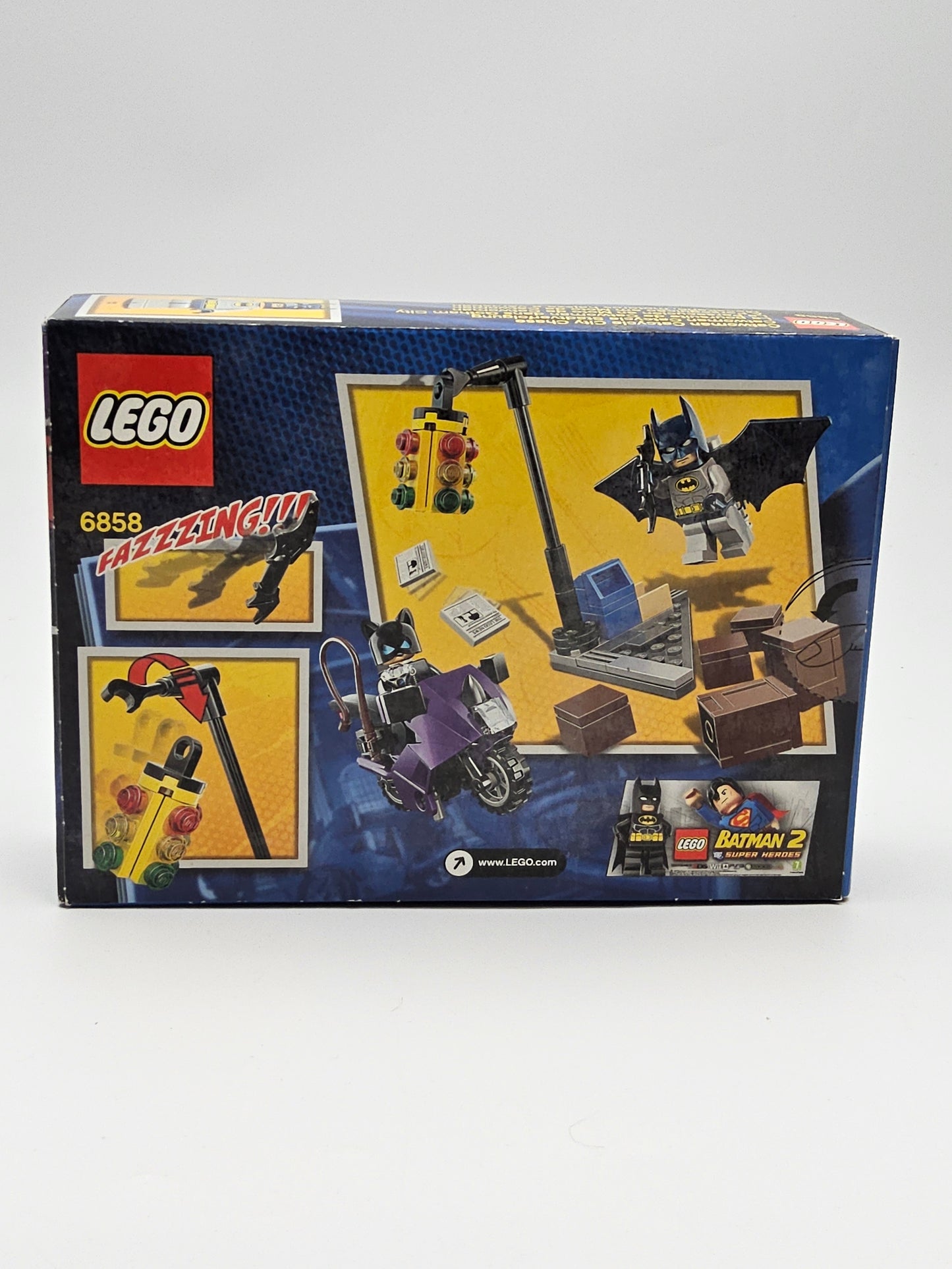 Lego 6858 batman catwoman catcycle city chase
