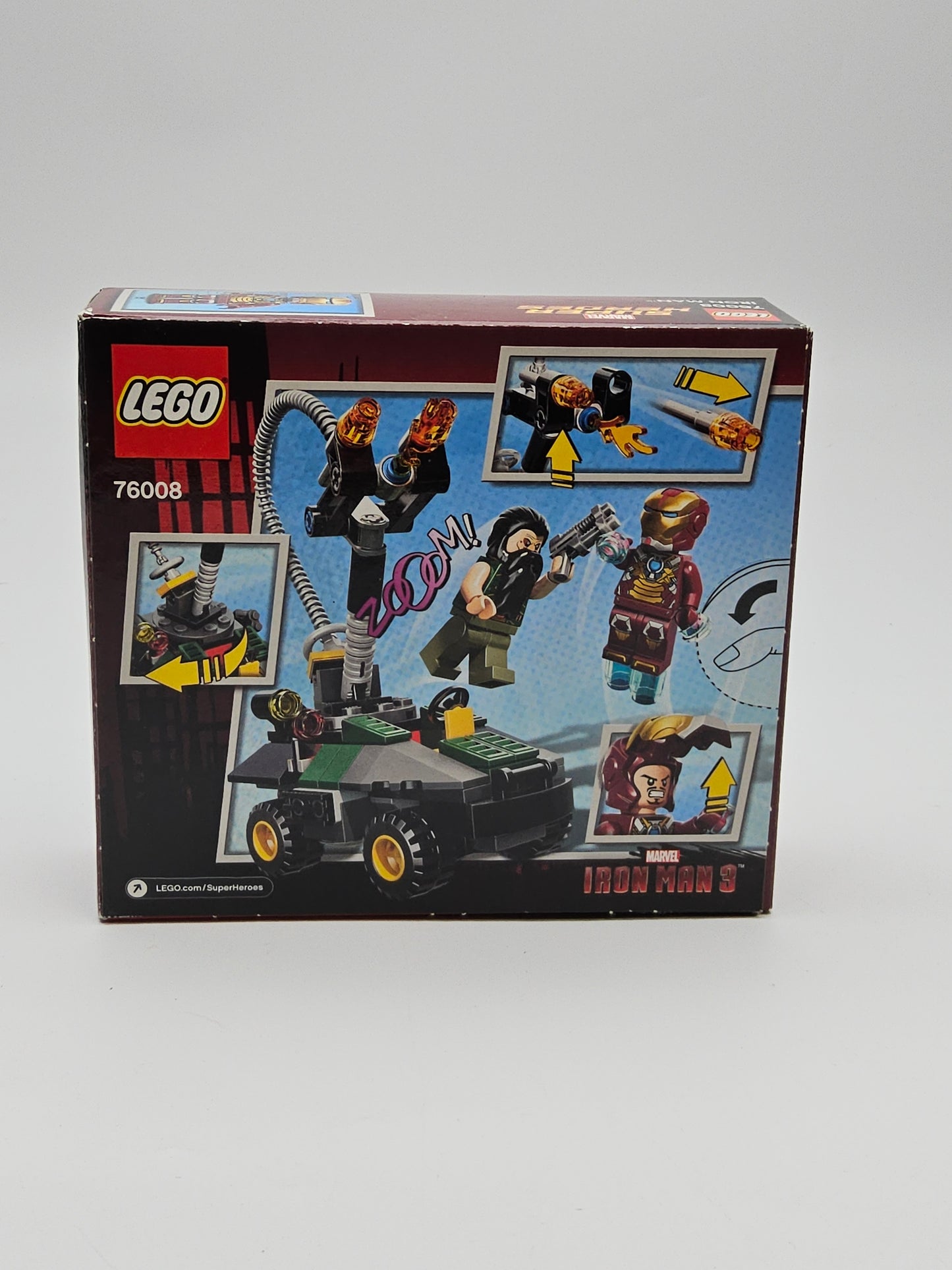 Lego 76008- iron man vs. The mandarin ultimate showdown sealed