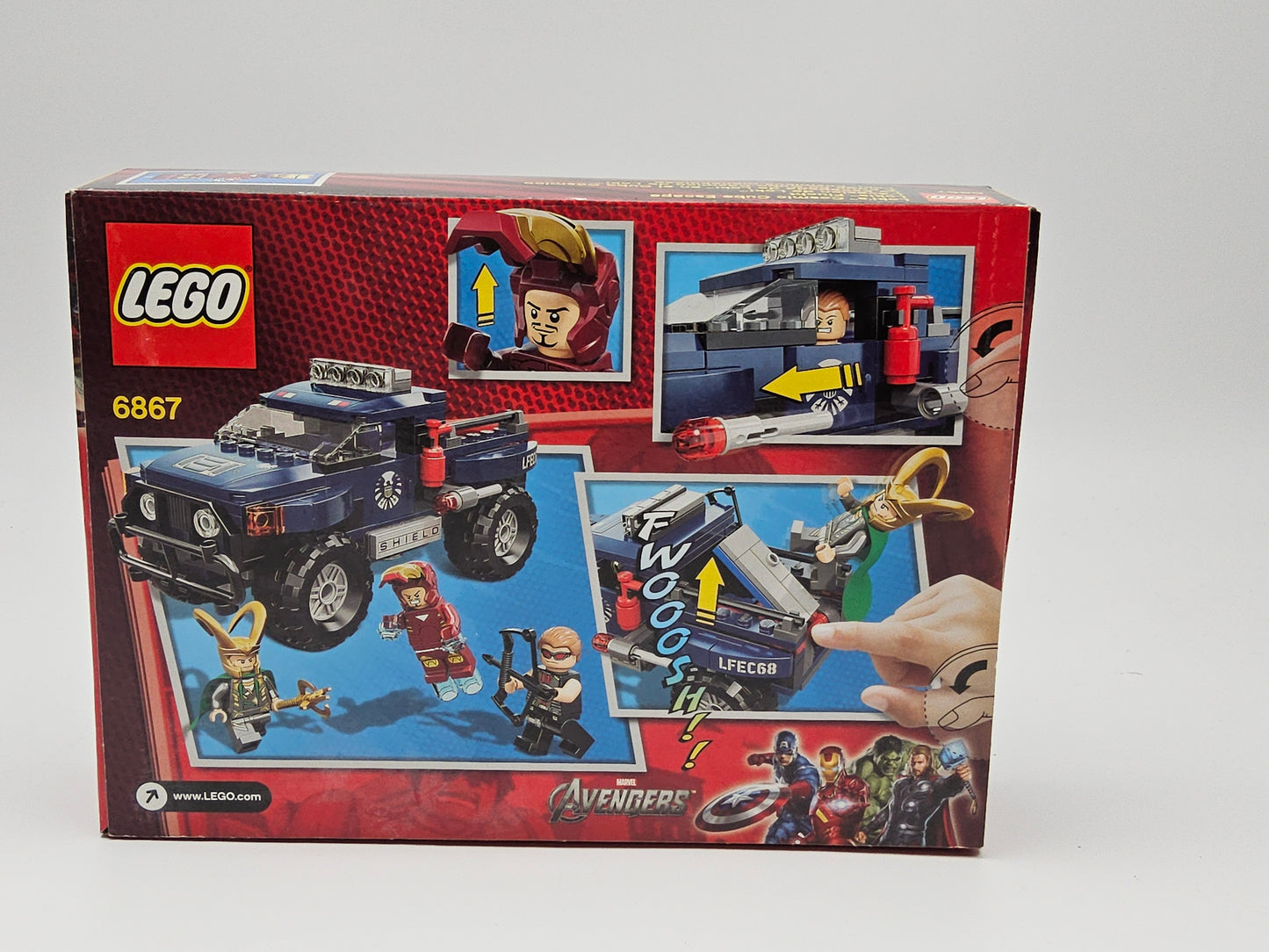 Lego 6867- Lokis cosmic cube escape