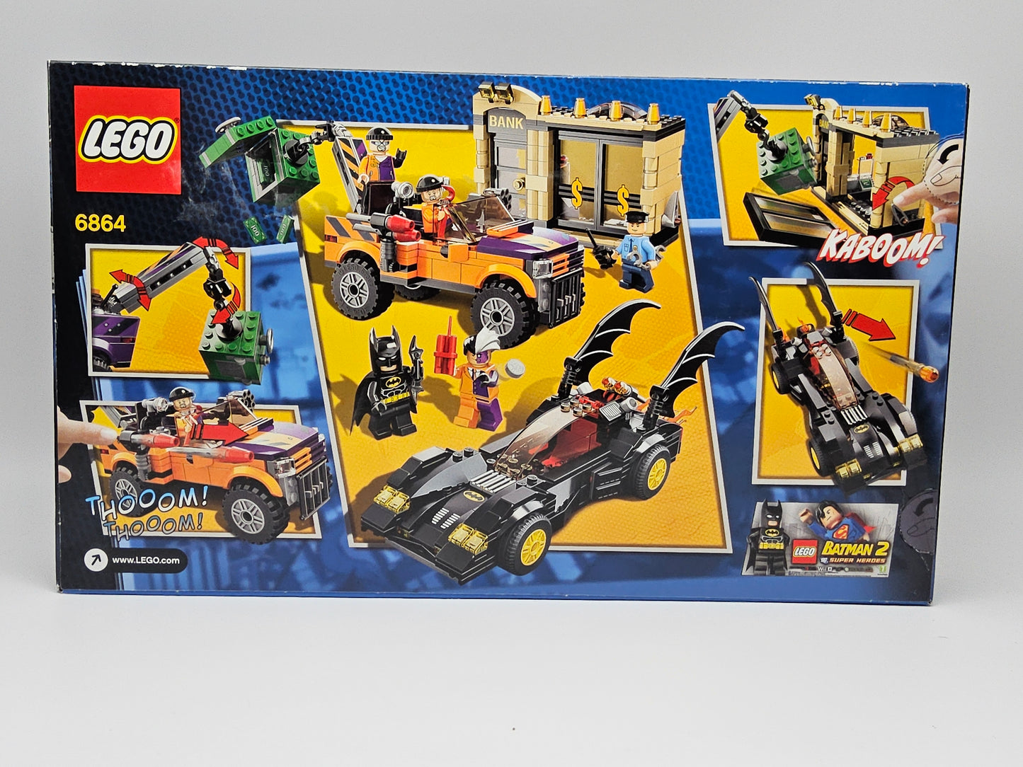 Lego 6864- batmobile and the two face chase sealed