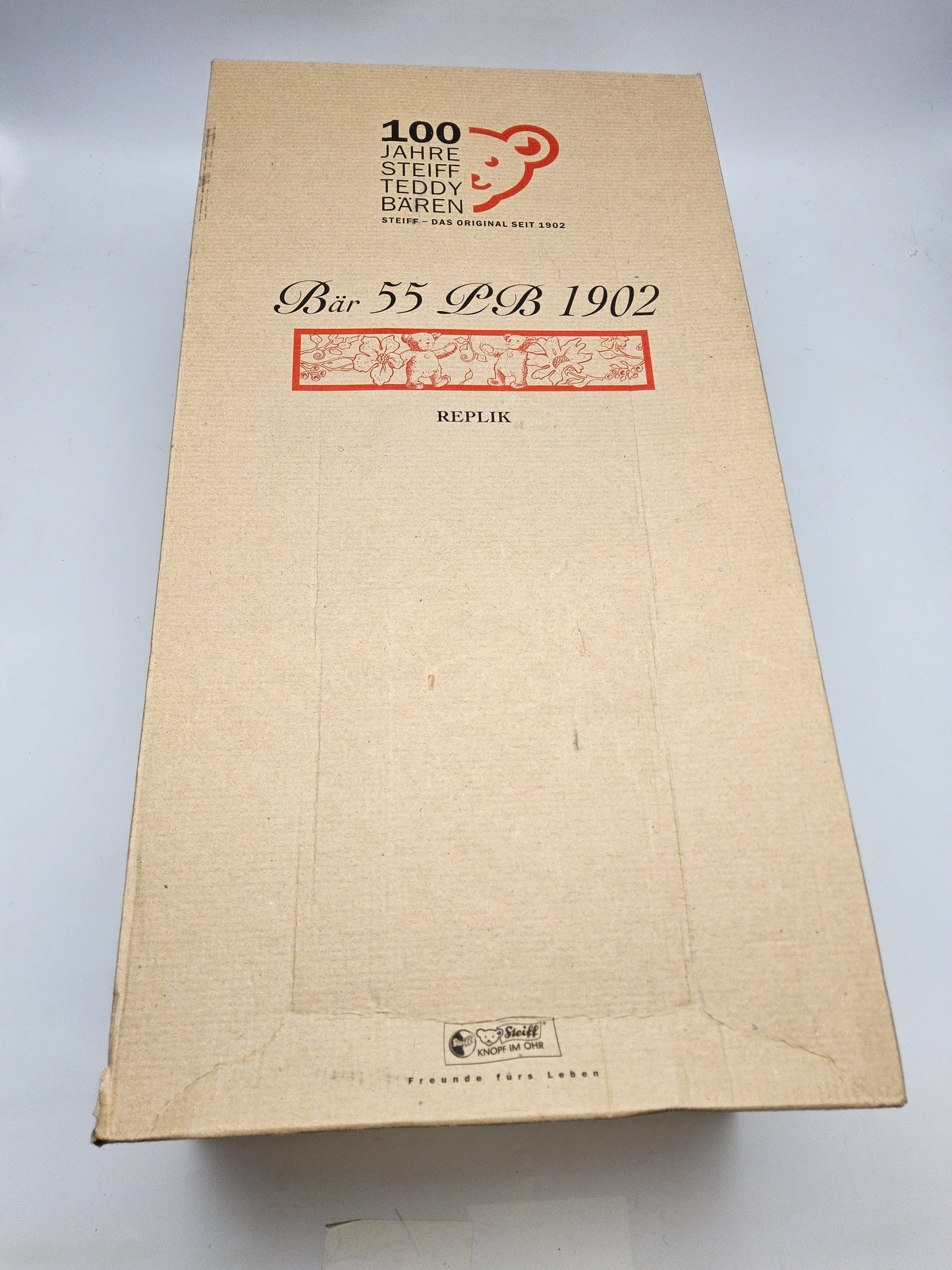 Steiff bear with original box