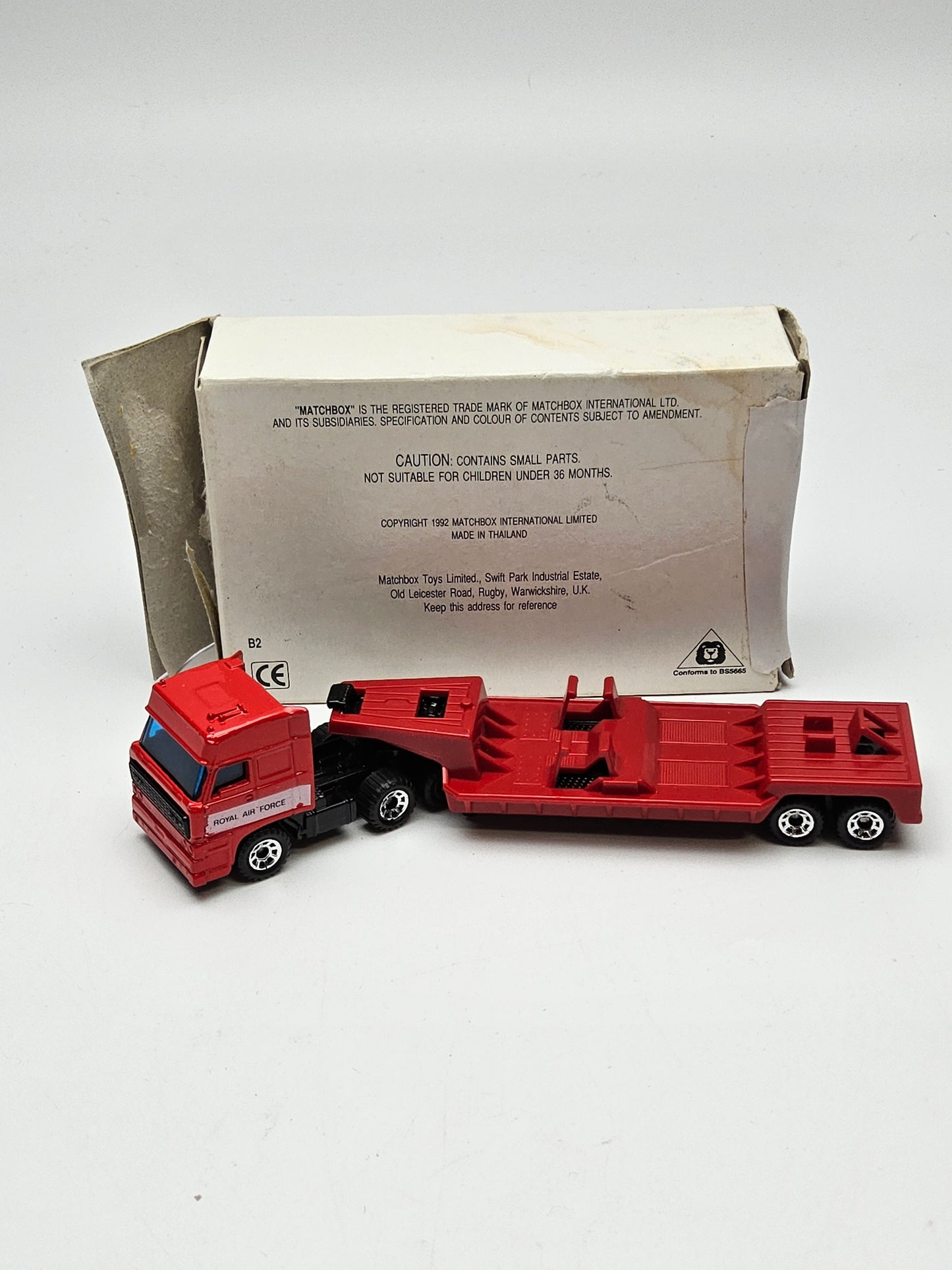 Matchbox DAF 3000 truck and trailer with original box