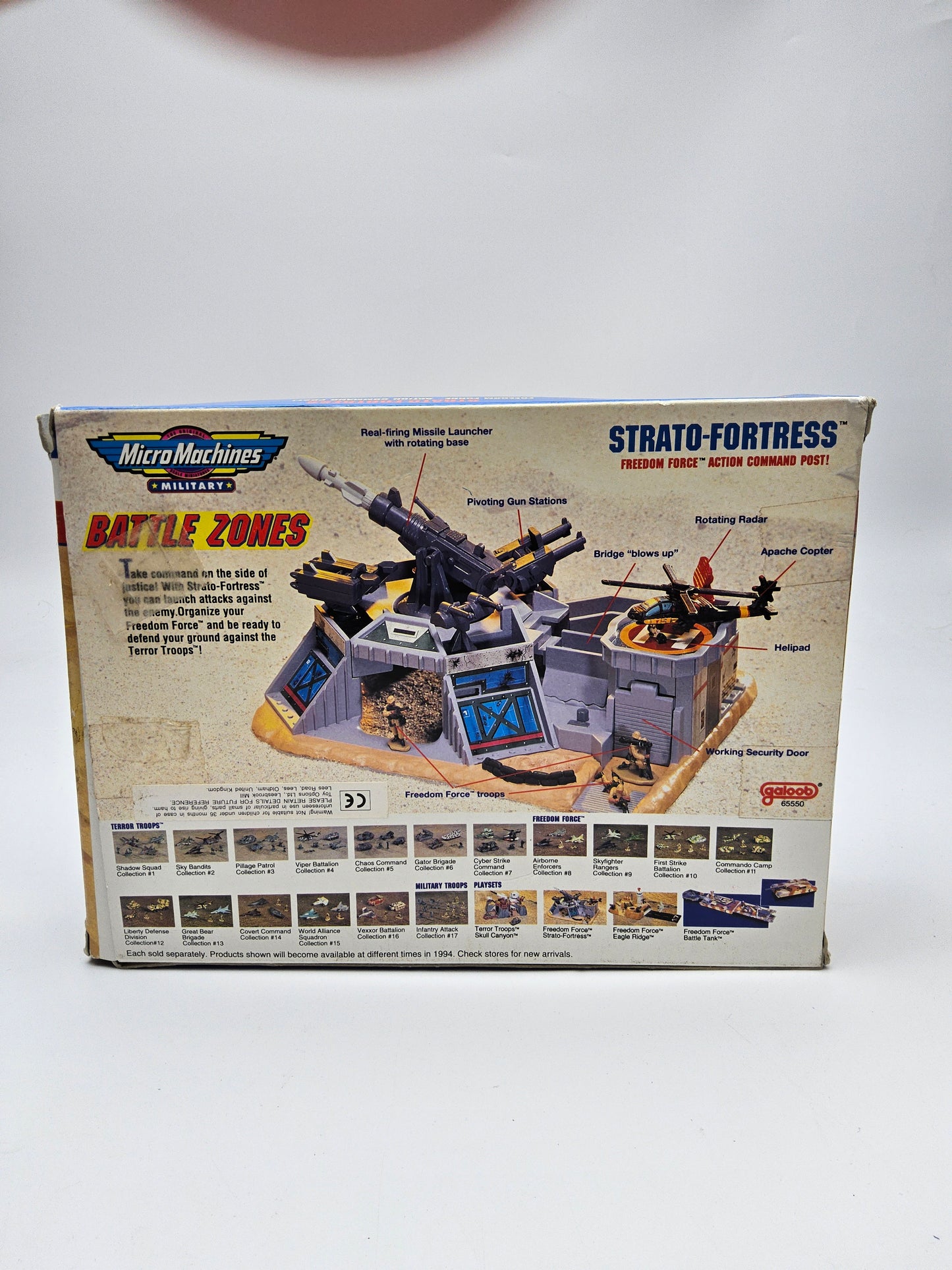 Micro machine battle zones playset