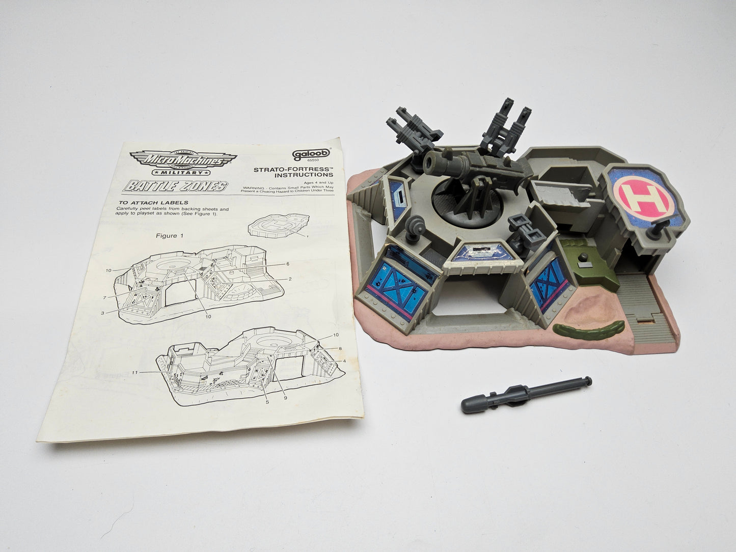 Micro machine battle zones playset