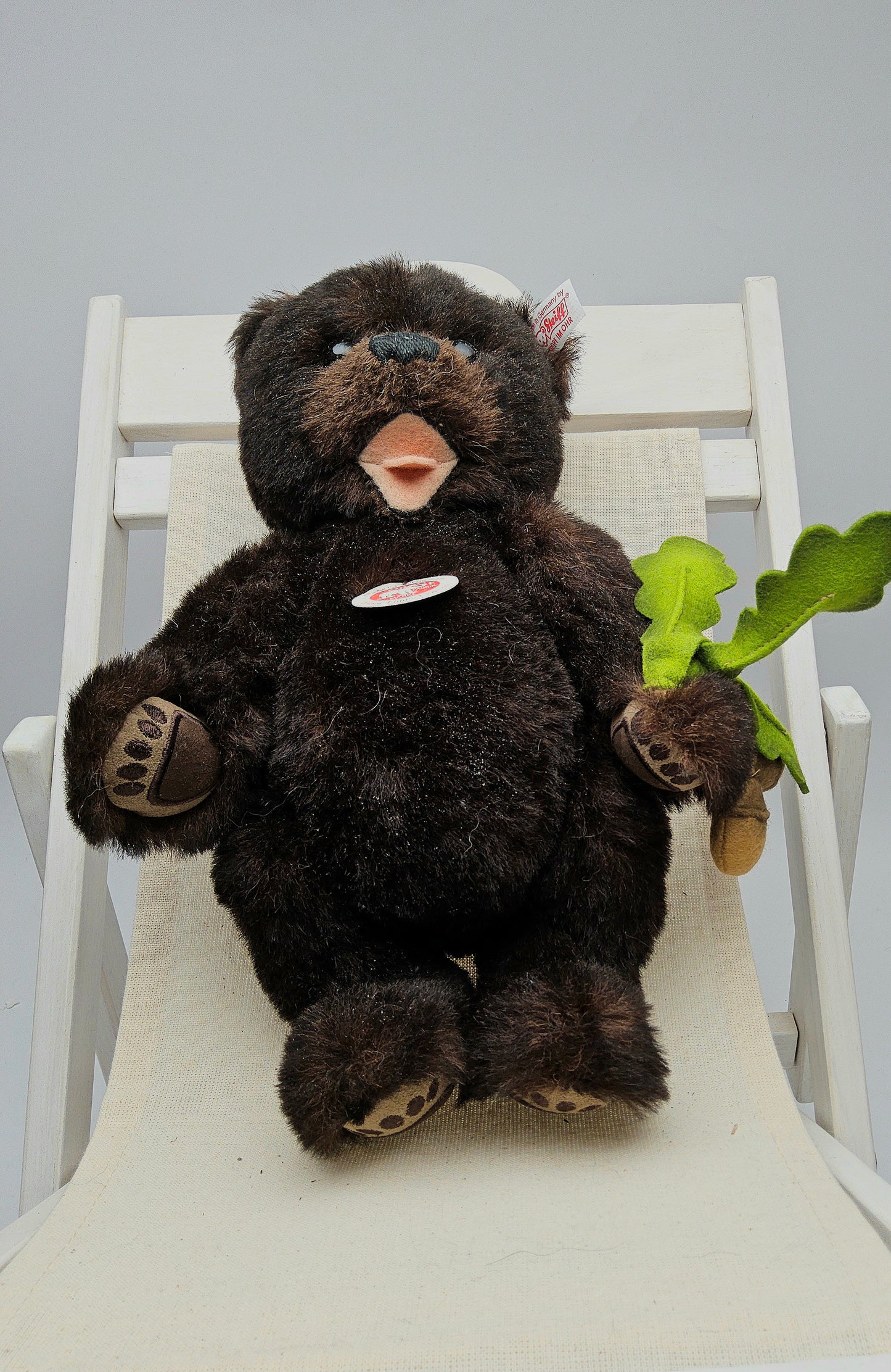 Steiff bear cub with original box