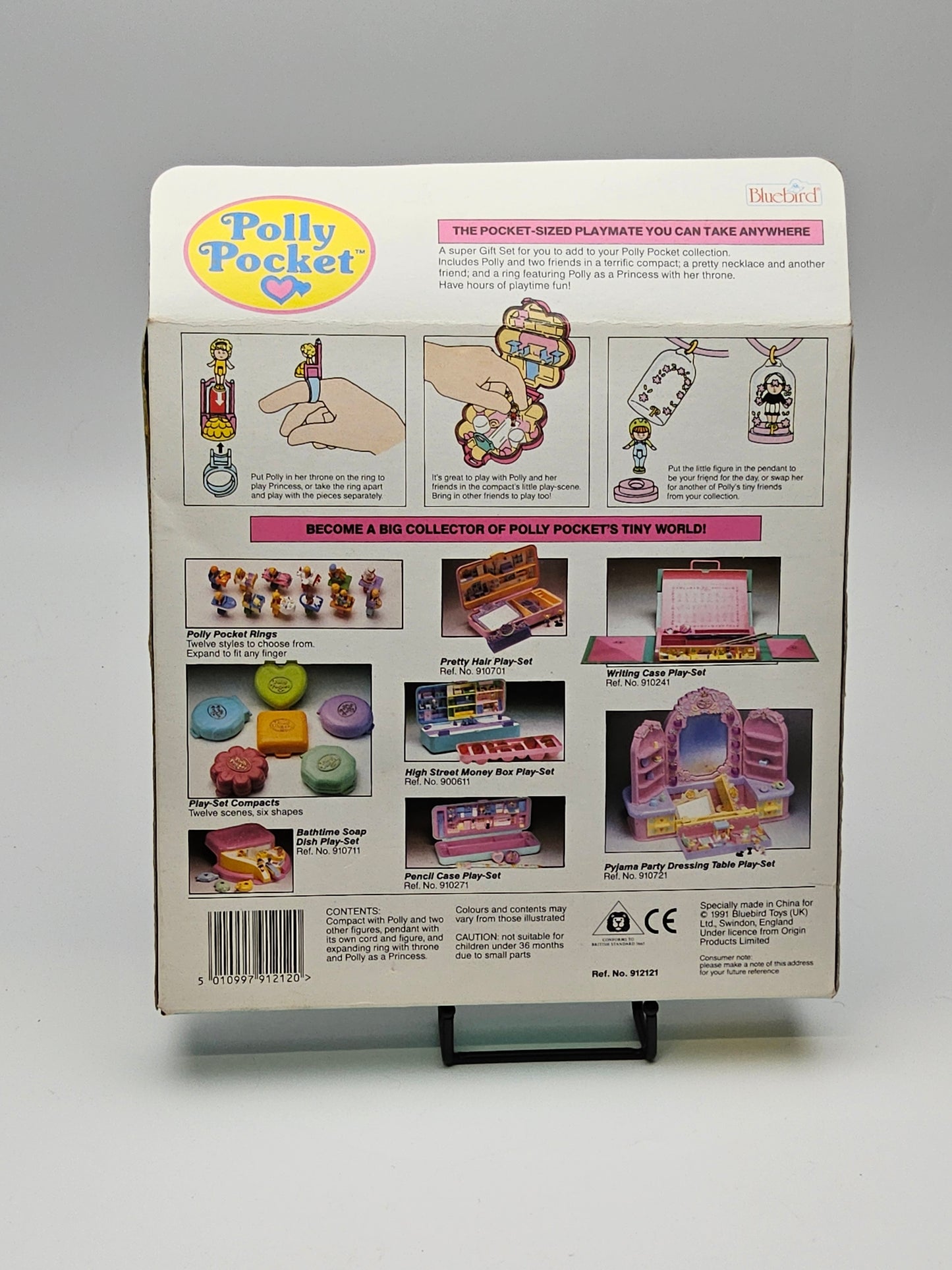 Polly pocket Mr Fry gift set 100% complete and sealed