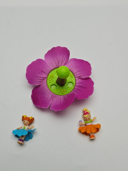 Polly pocket flower twirler 100% complete