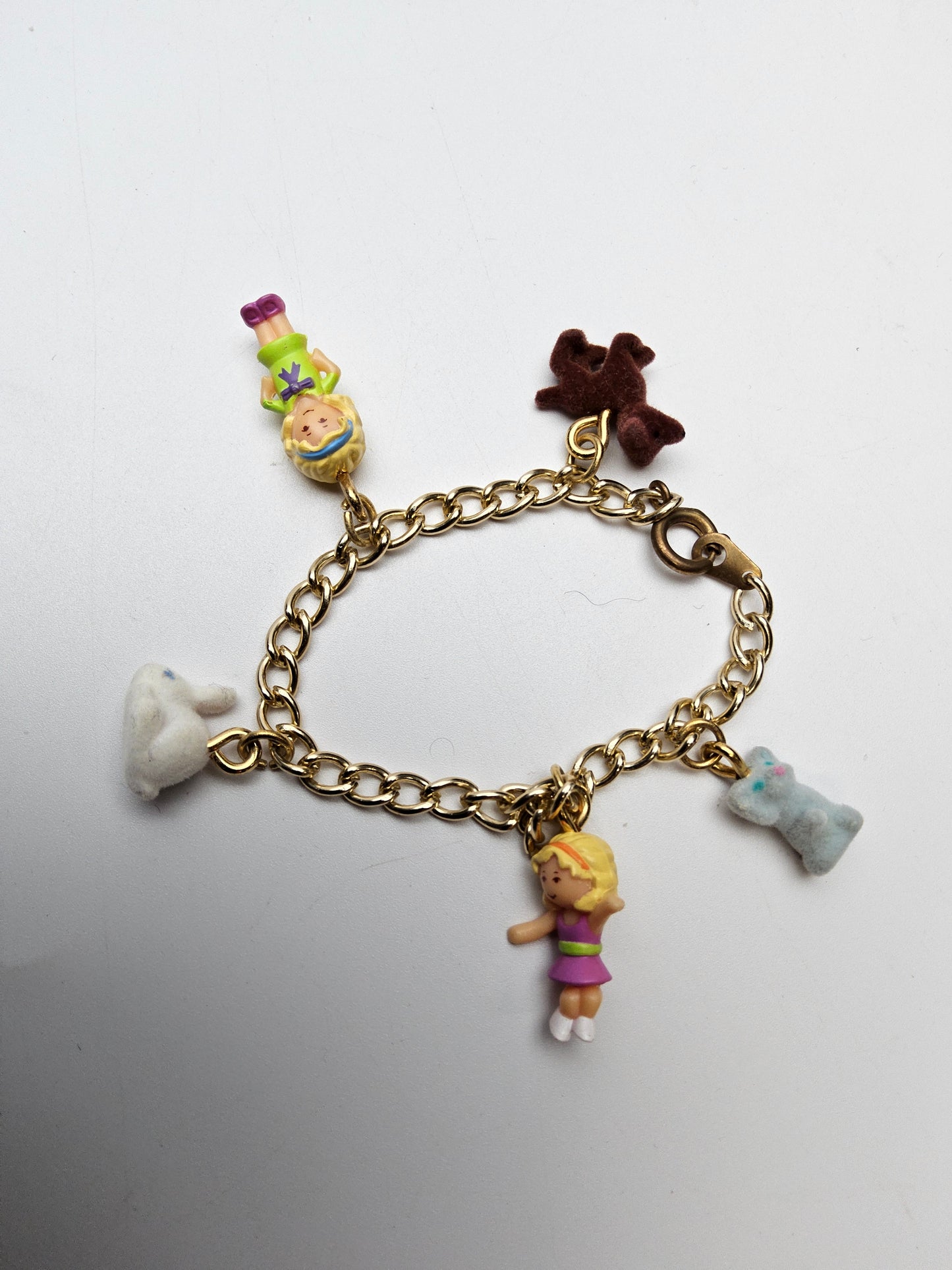 Polly pocket pet charm bracelet