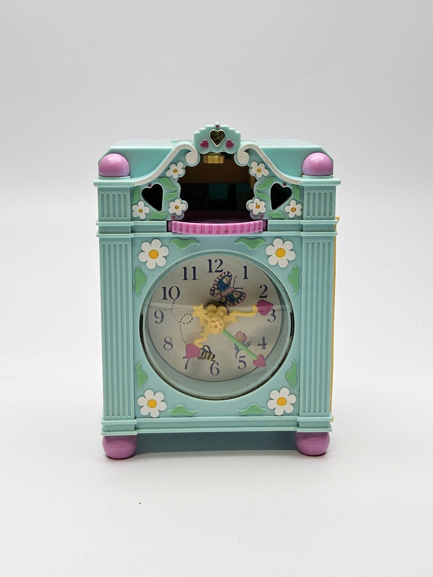 Polly pocket clock 100% complete with original packaging (working)
