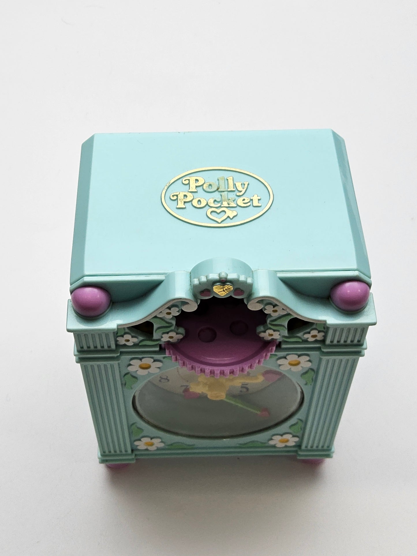 Polly pocket clock 100% complete with original packaging (working)