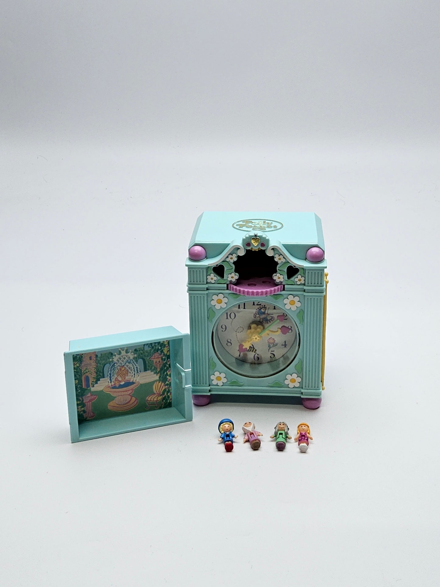 Polly pocket clock 100% complete with original packaging (working)
