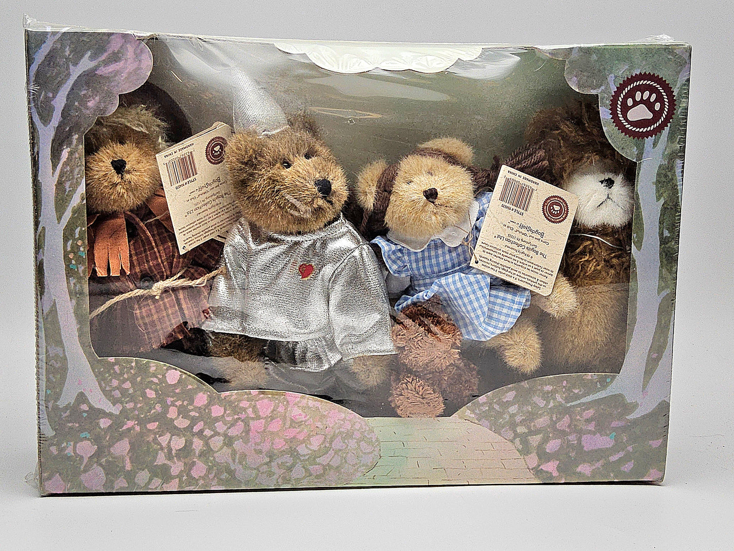 Boyds bears wizard of oz bears sealed in original packaging
