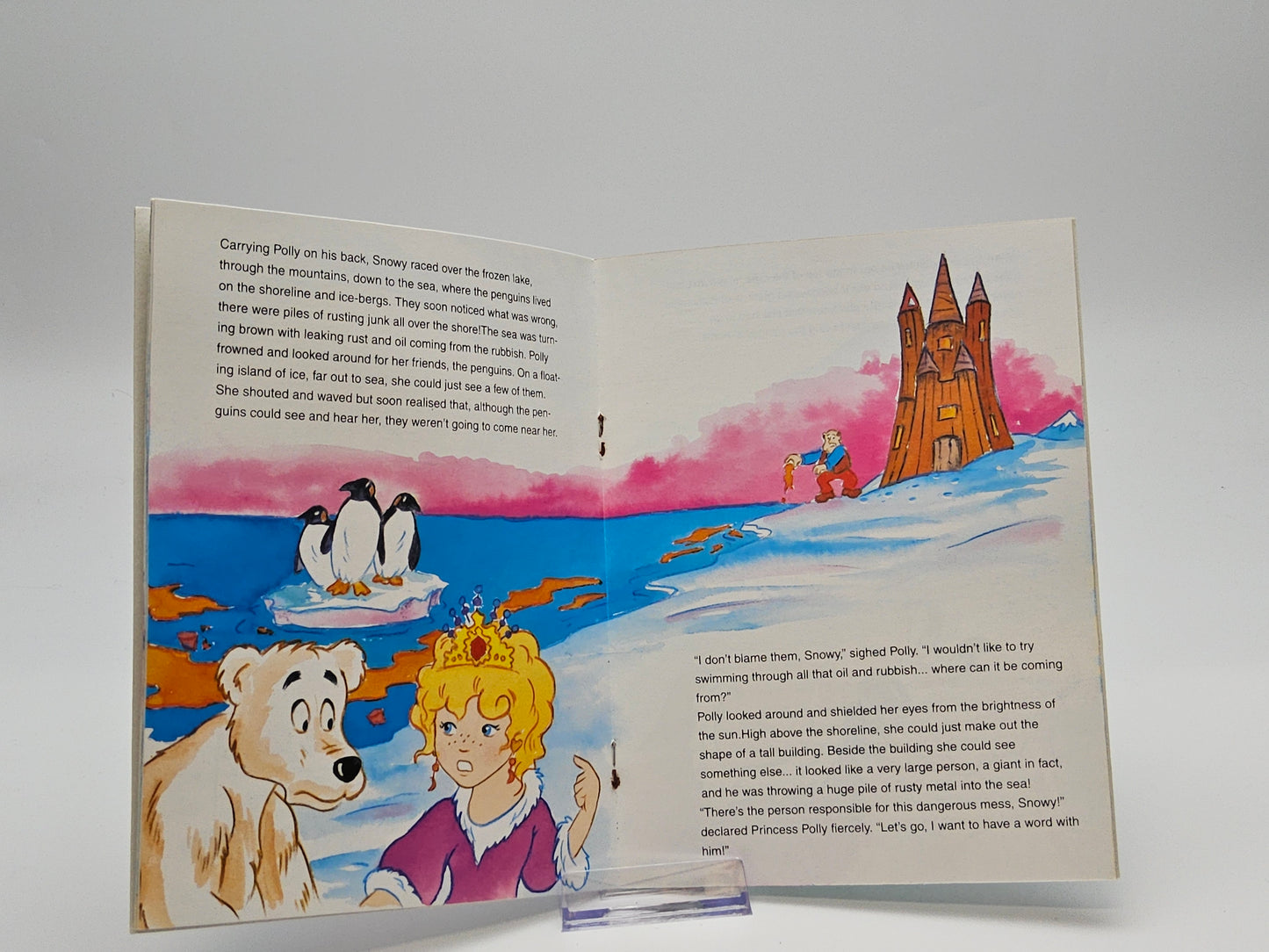 Polly pocket ice kingdom book
