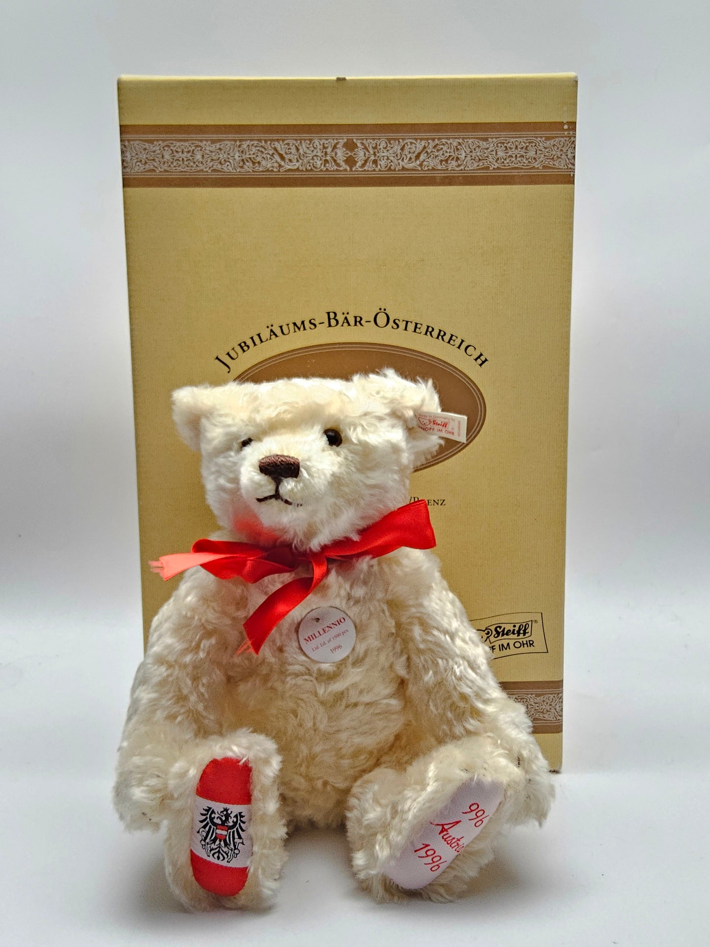 Steiff Millennio Austria bear (with box)