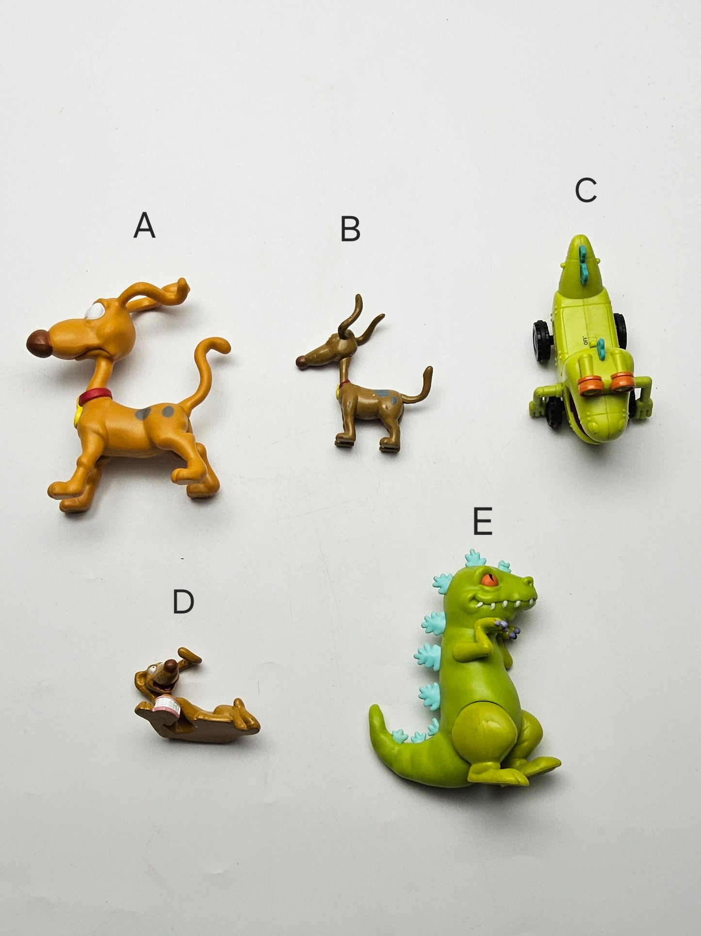 Rugrats spike and reptar for you to choose from