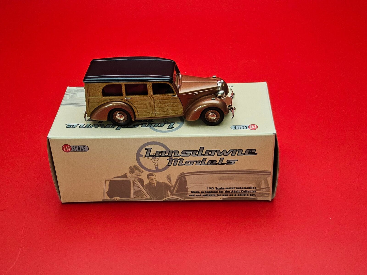 Lansdowne model 1950 Lea Francis estate four door woody #21a with original box