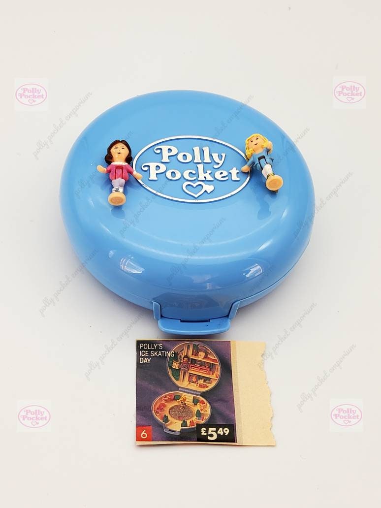 Polly pocket skating days compact 100% complete