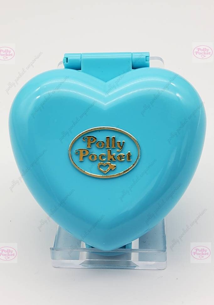 Polly pocket pretty panda compact 100% complete