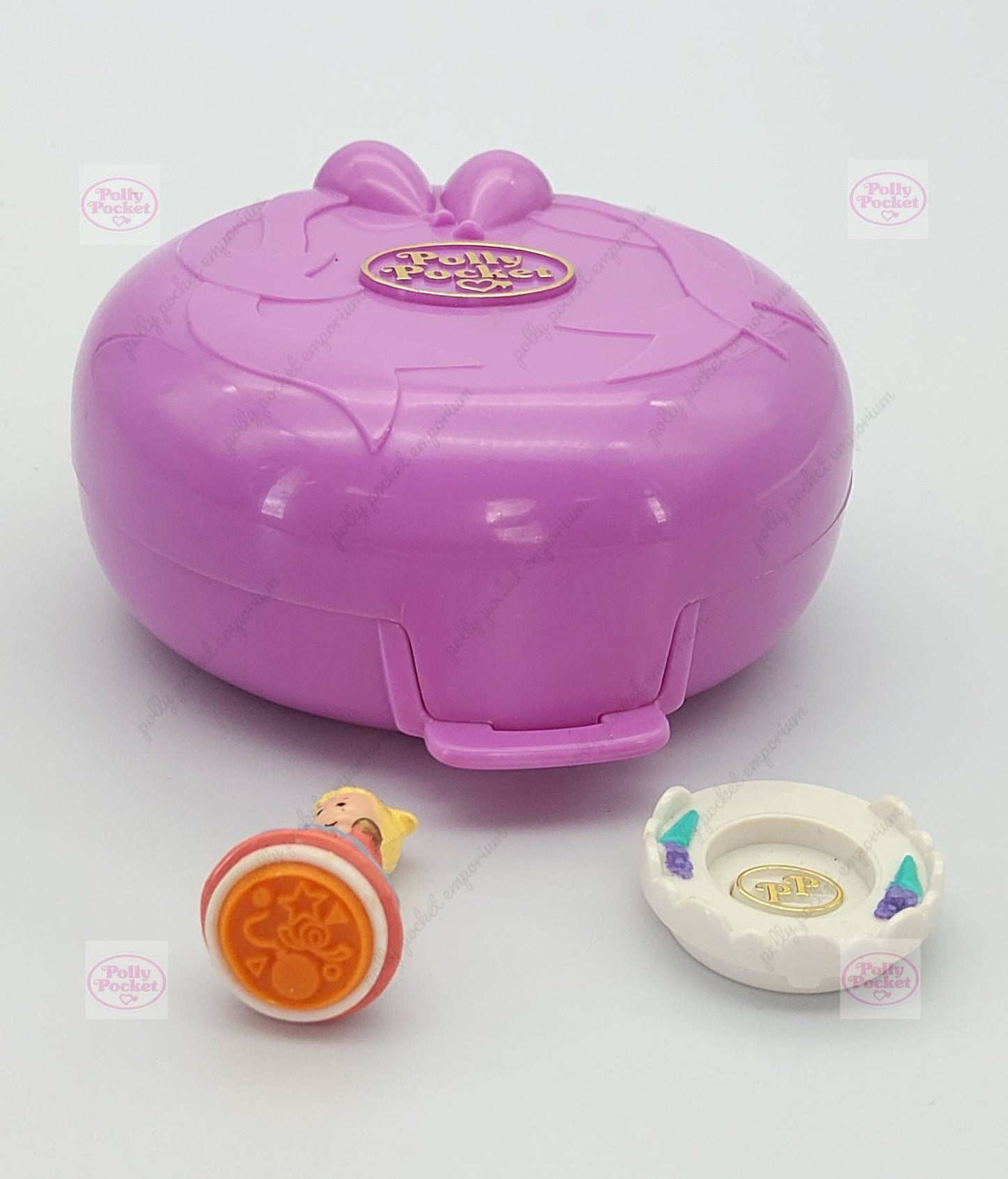 ULTRA RARE Polly pocket carnival stamper 100% complete