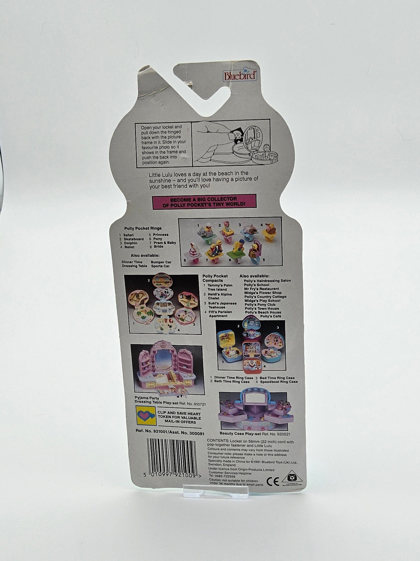 Polly pocket little lulu seaside locket sealed in original packaging