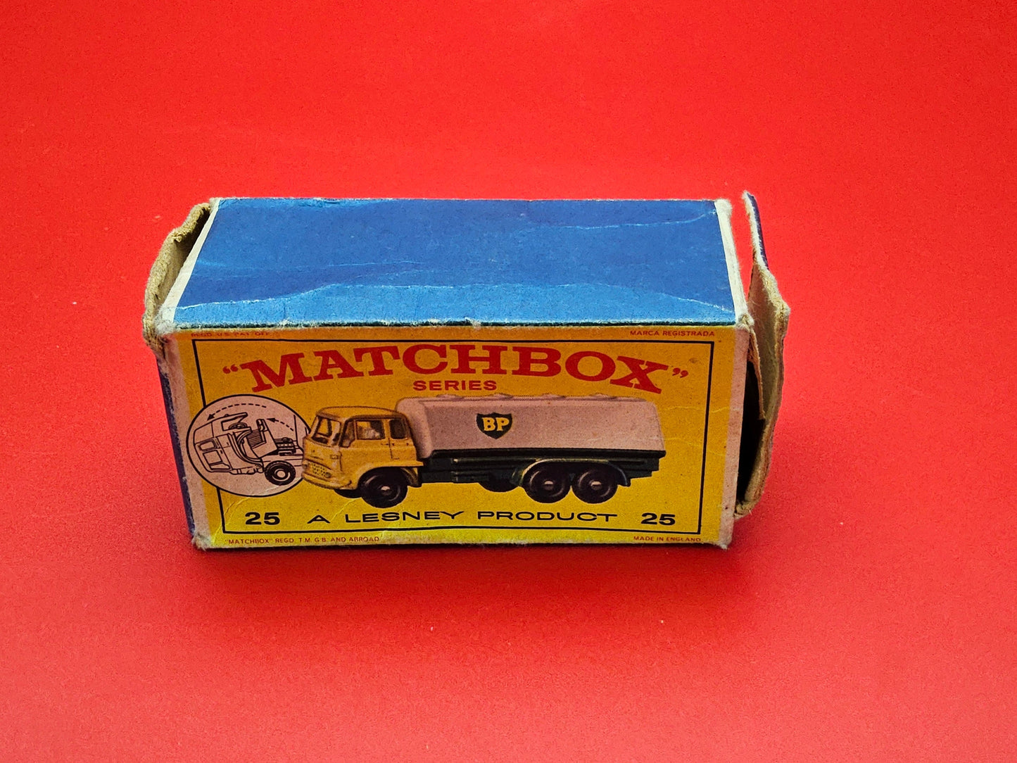 Matchbox BP tanker with original box