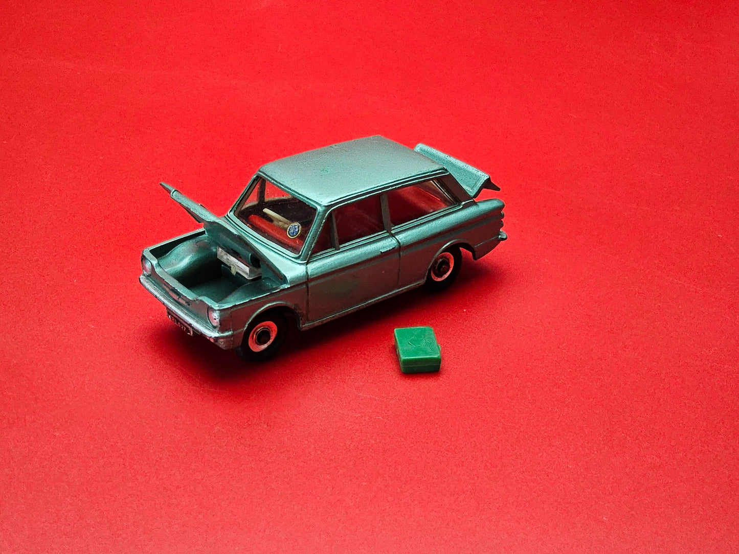 Dinky number 138 Hillman Imp with original luggage and box