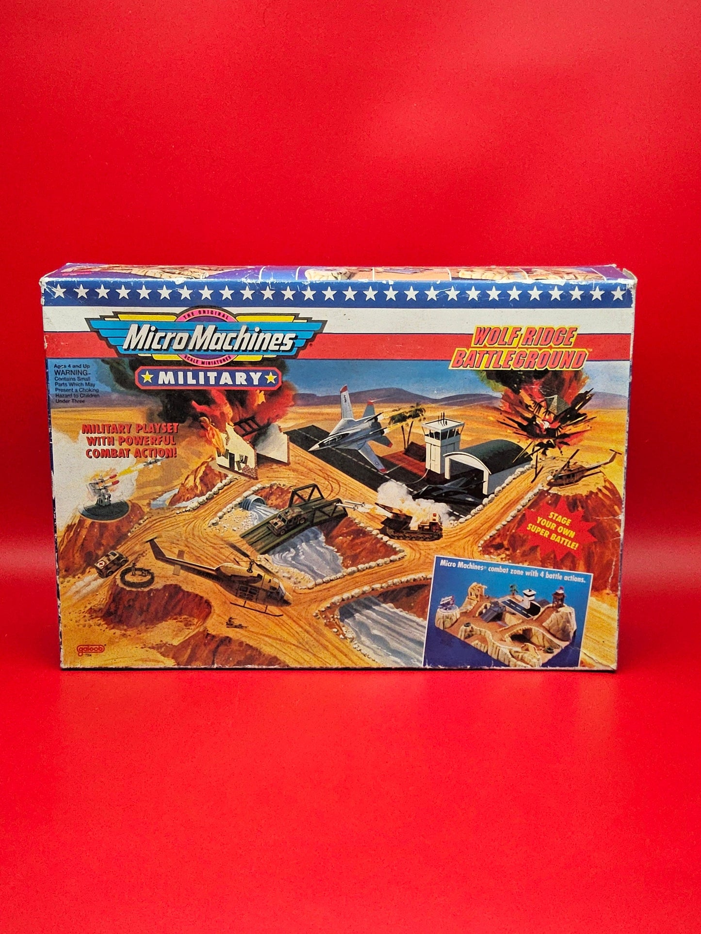 Galoob micro machines play set almost complete with original aloogb