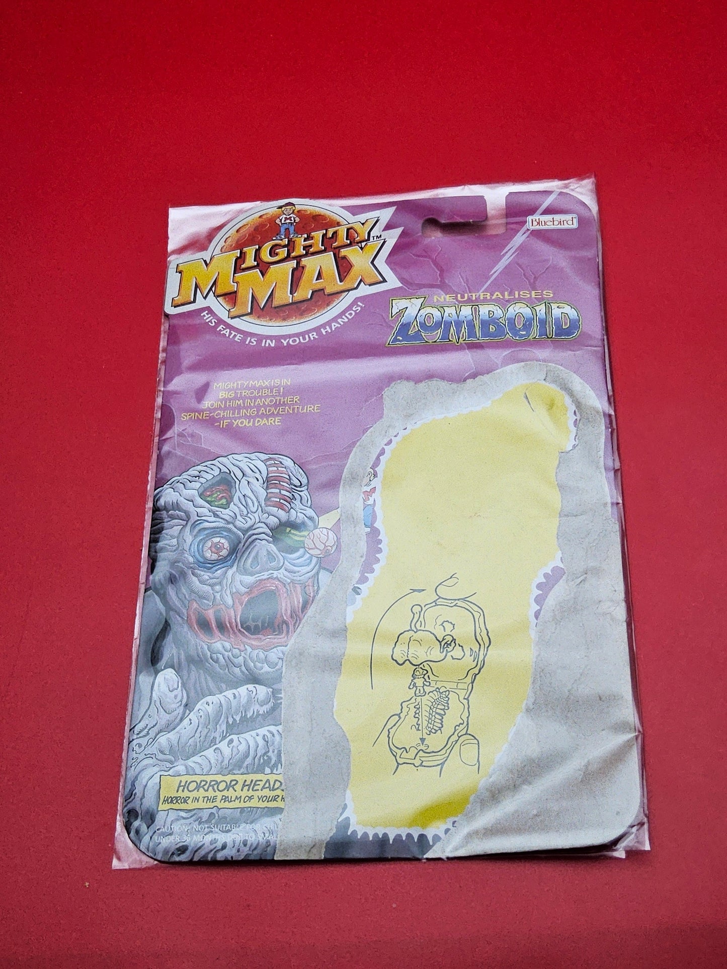 Mighty max zombioid 100% complete with original packaging