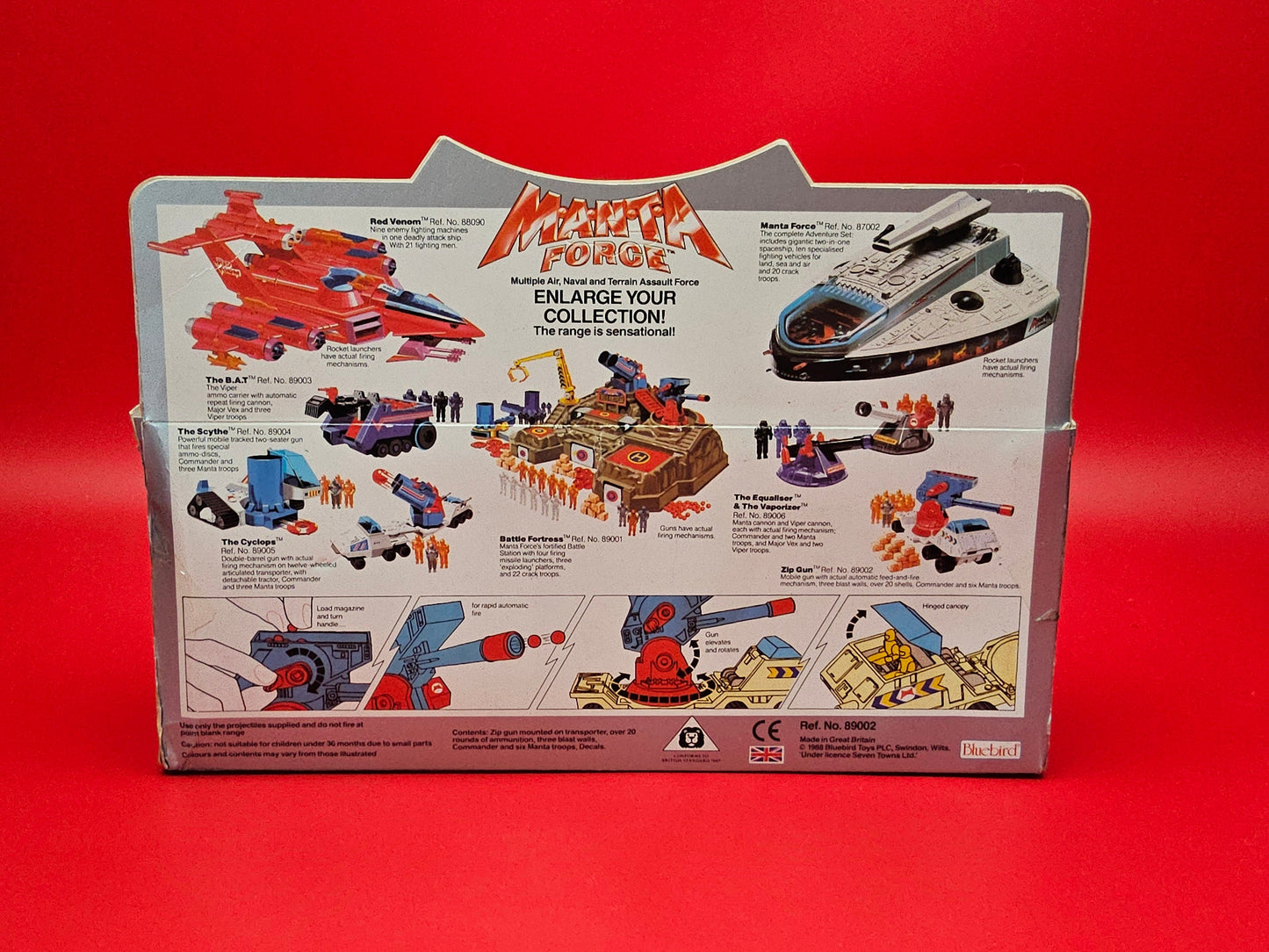 Manta force zip gun sealed in original packaging