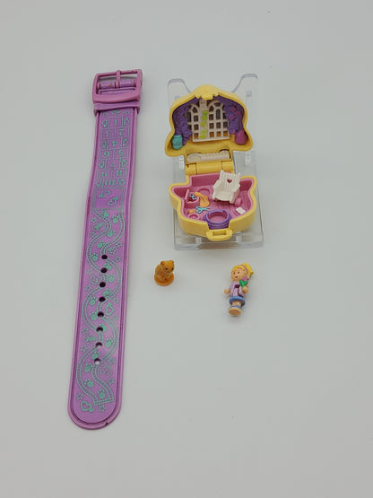 Polly pocket Polly loves kitty bracelet 100% complete