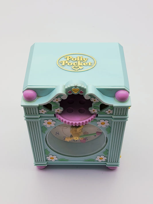 Polly pocket blue variation clock 100% complete and working