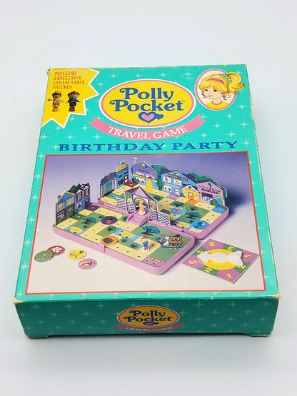 Polly pocket birthday party travel game 100% complete with original packaging