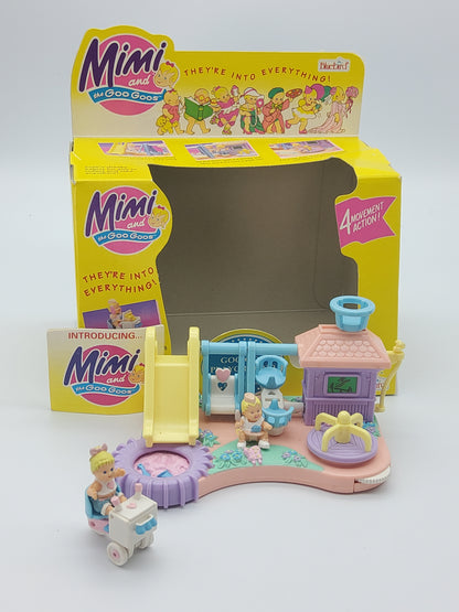 Mimi and the goo goos swinging playset 100% complete with original packaging