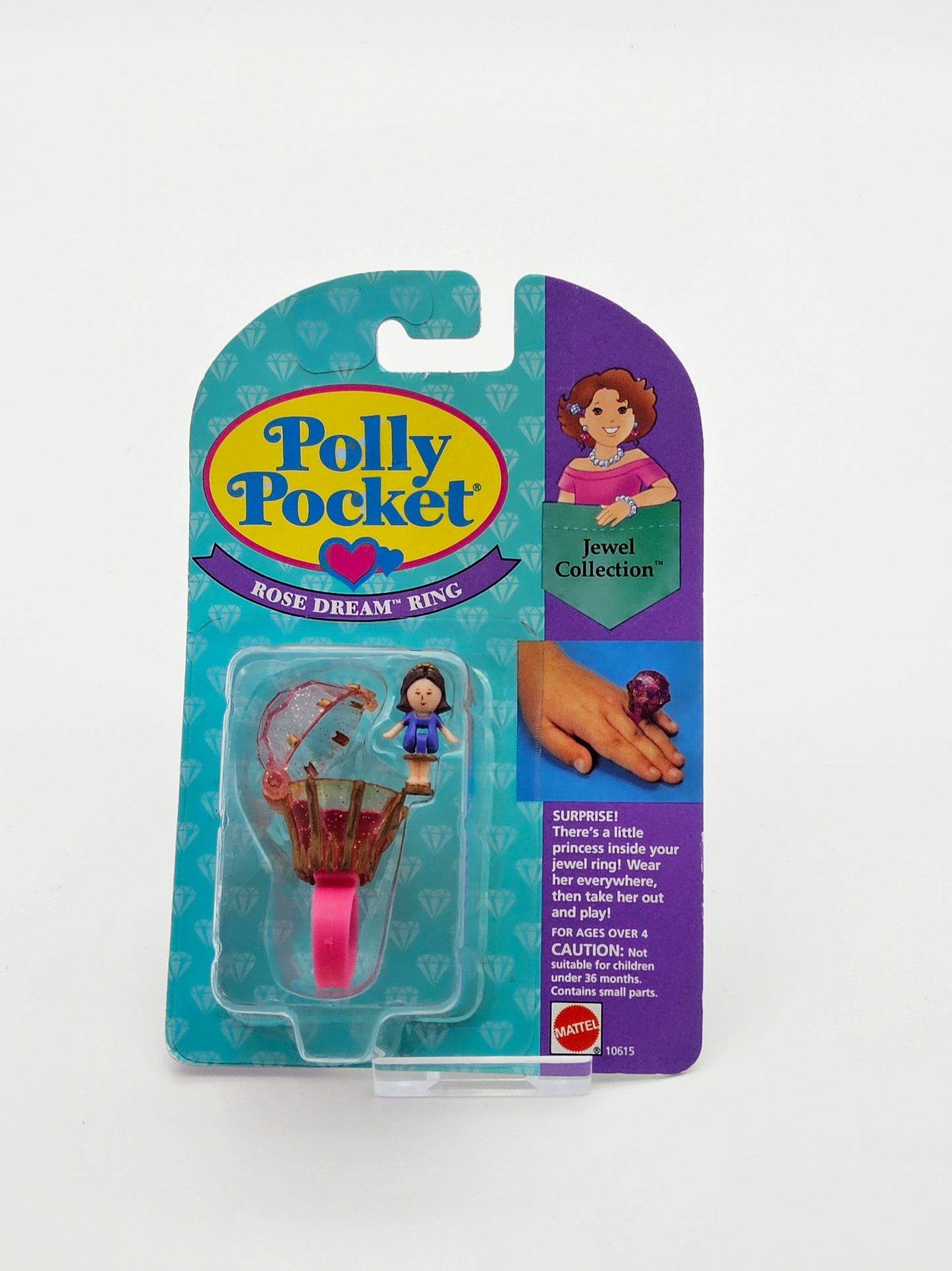 Polly pocket rose dream ring sealed in original packaging