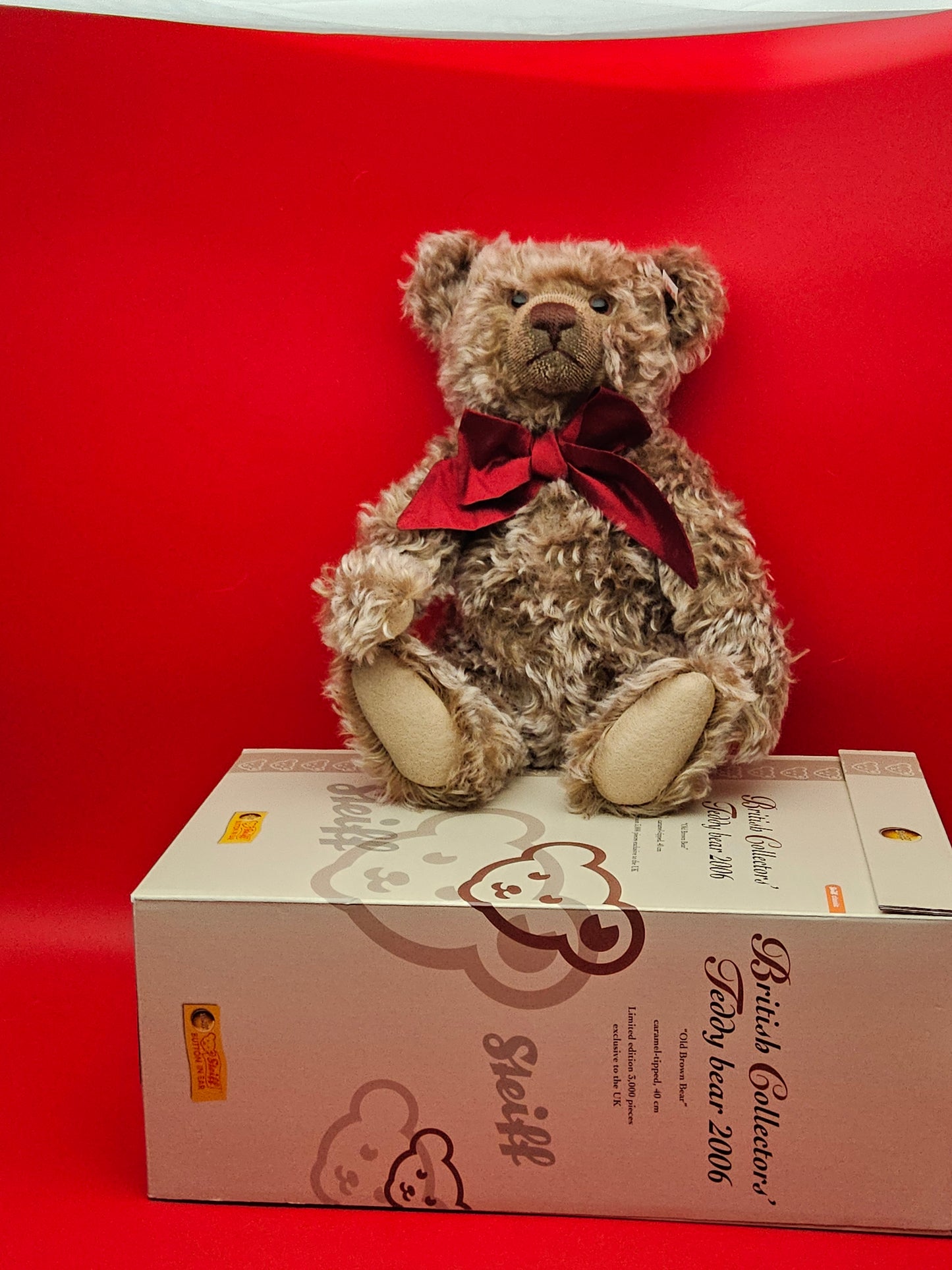 Steiff 2006 British collectors bear limited edition with box