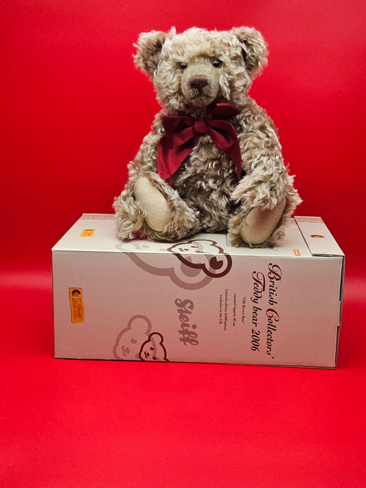 Steiff 2006 British collectors bear limited edition with box