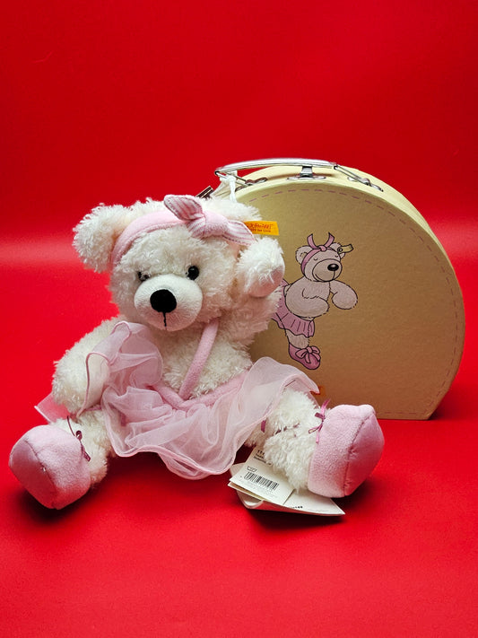 Steiff Lotte ballerina bear in cardy case